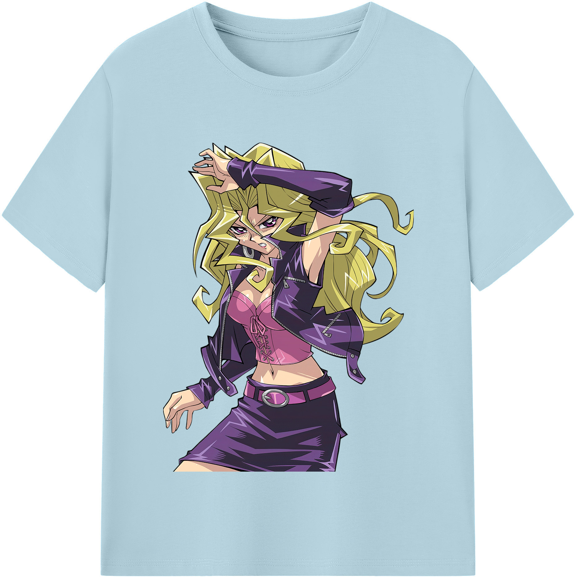 （画像用） 遊☆戯☆王 Yu-Gi-Oh! 綿100％半袖Tシャツ（フロントプリント）